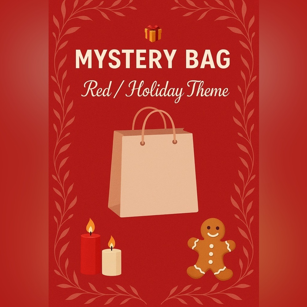 XS Size Holiday/Red Theme Mystery Box - Approx. $TBD value - 6 items